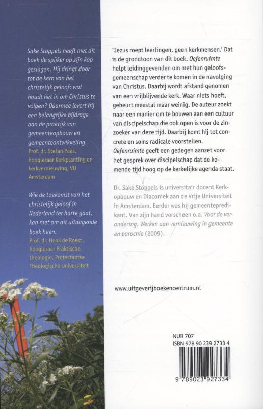 Achterkant van Oefenruimte