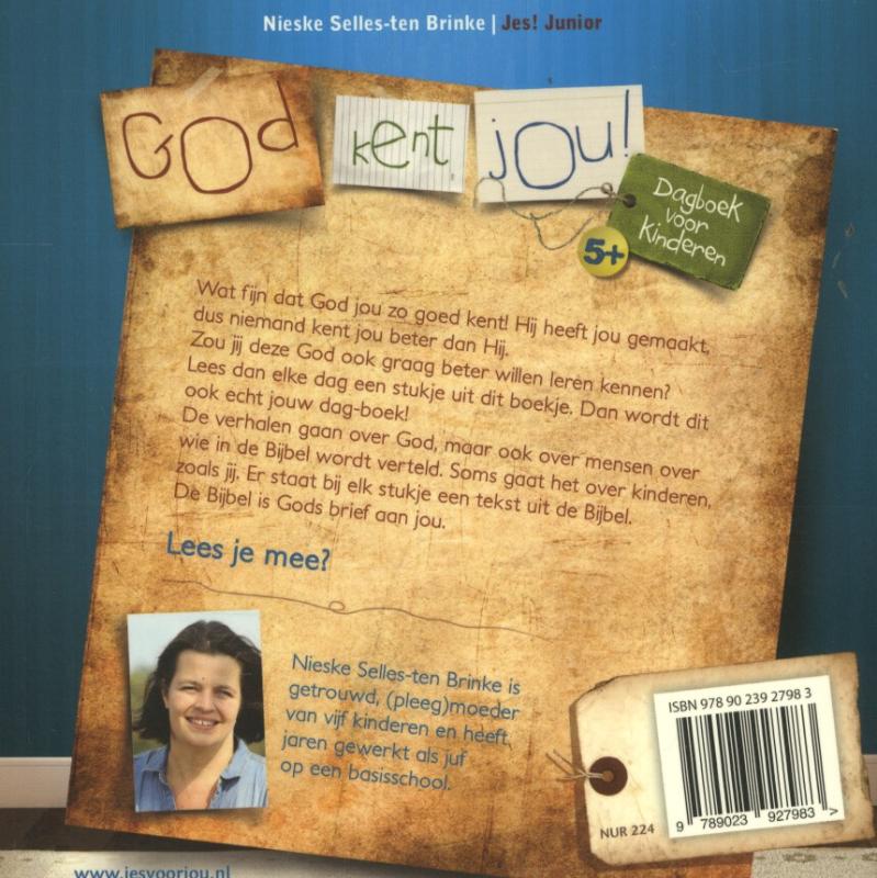 Achterkant van God kent jou!