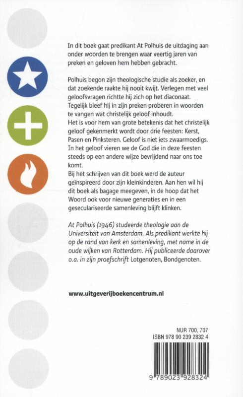 Achterkant van Een feestelijk geloof