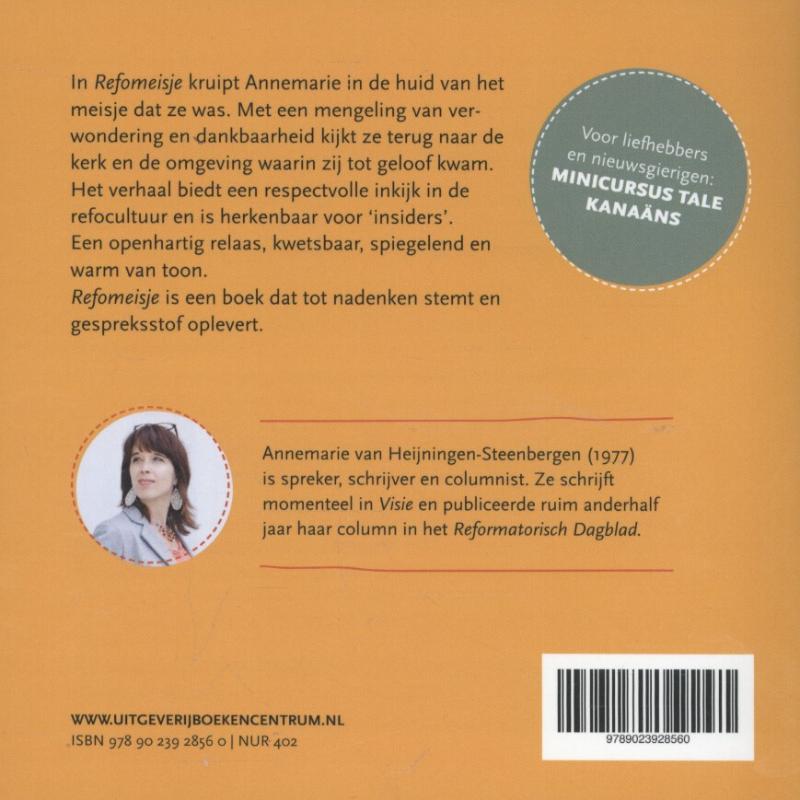 Achterkant van Refomeisje