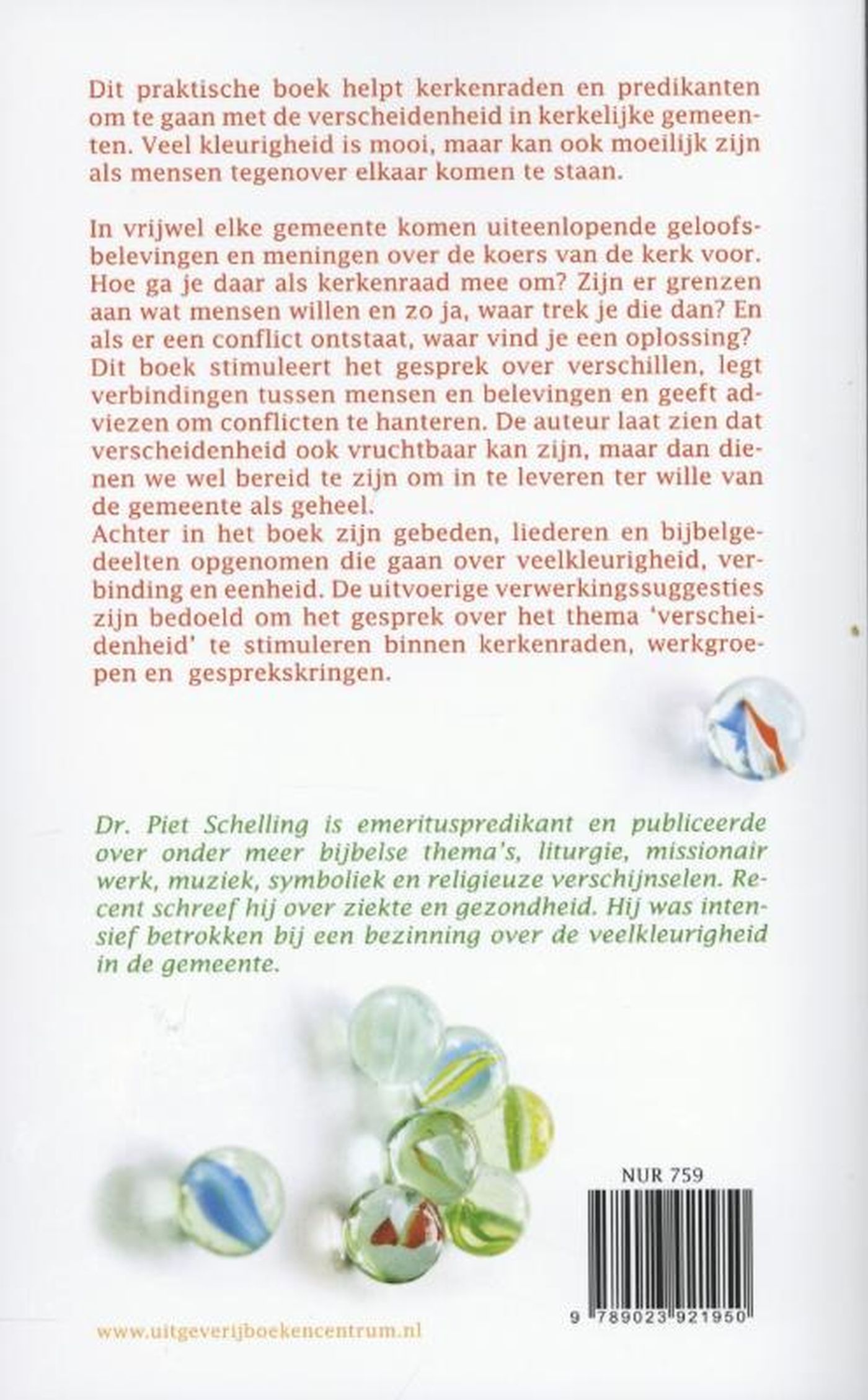 Achterkant van Mijn gelijk en ons geluk