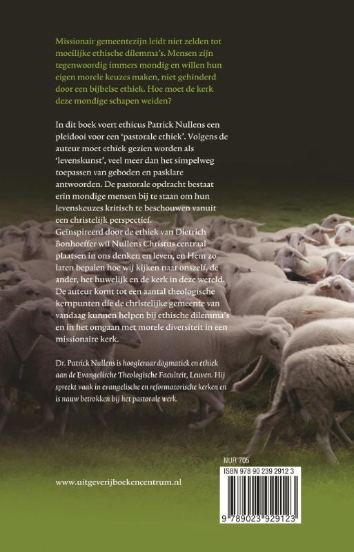 Achterkant van Zorgen voor een eigenwijze kudde