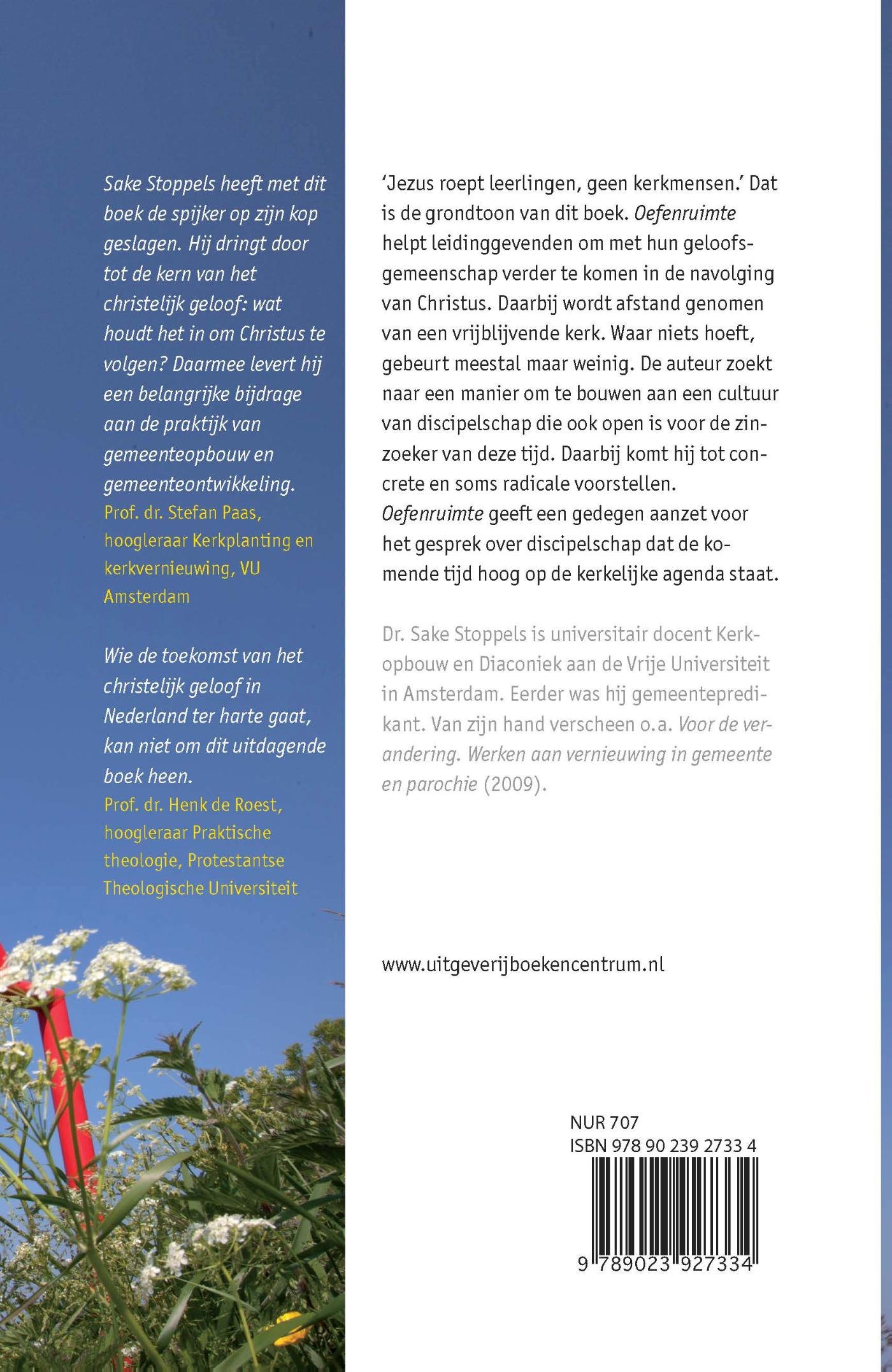 Achterkant van Oefenruimte