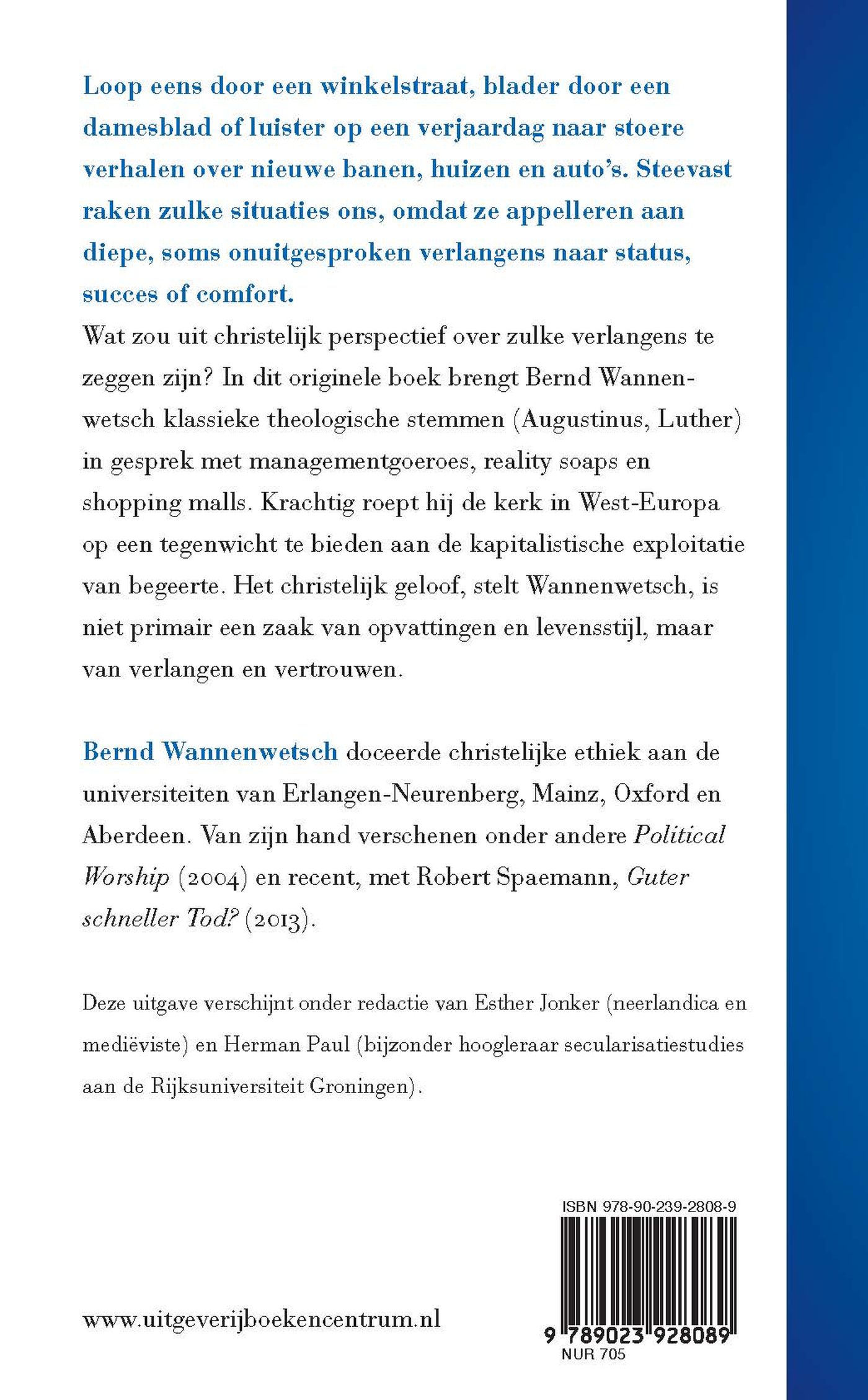 Achterkant van Verlangen