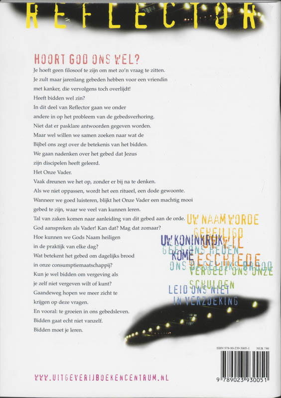 Achterkant van Spreken met God