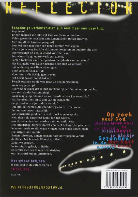 Achterkant van Het geloof belijden