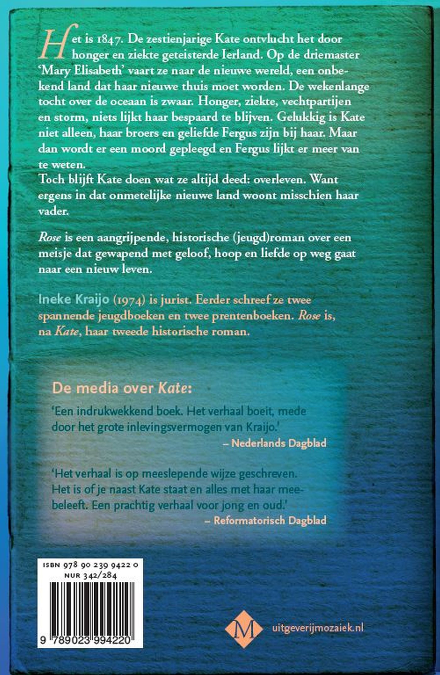 Achterkant van Rose