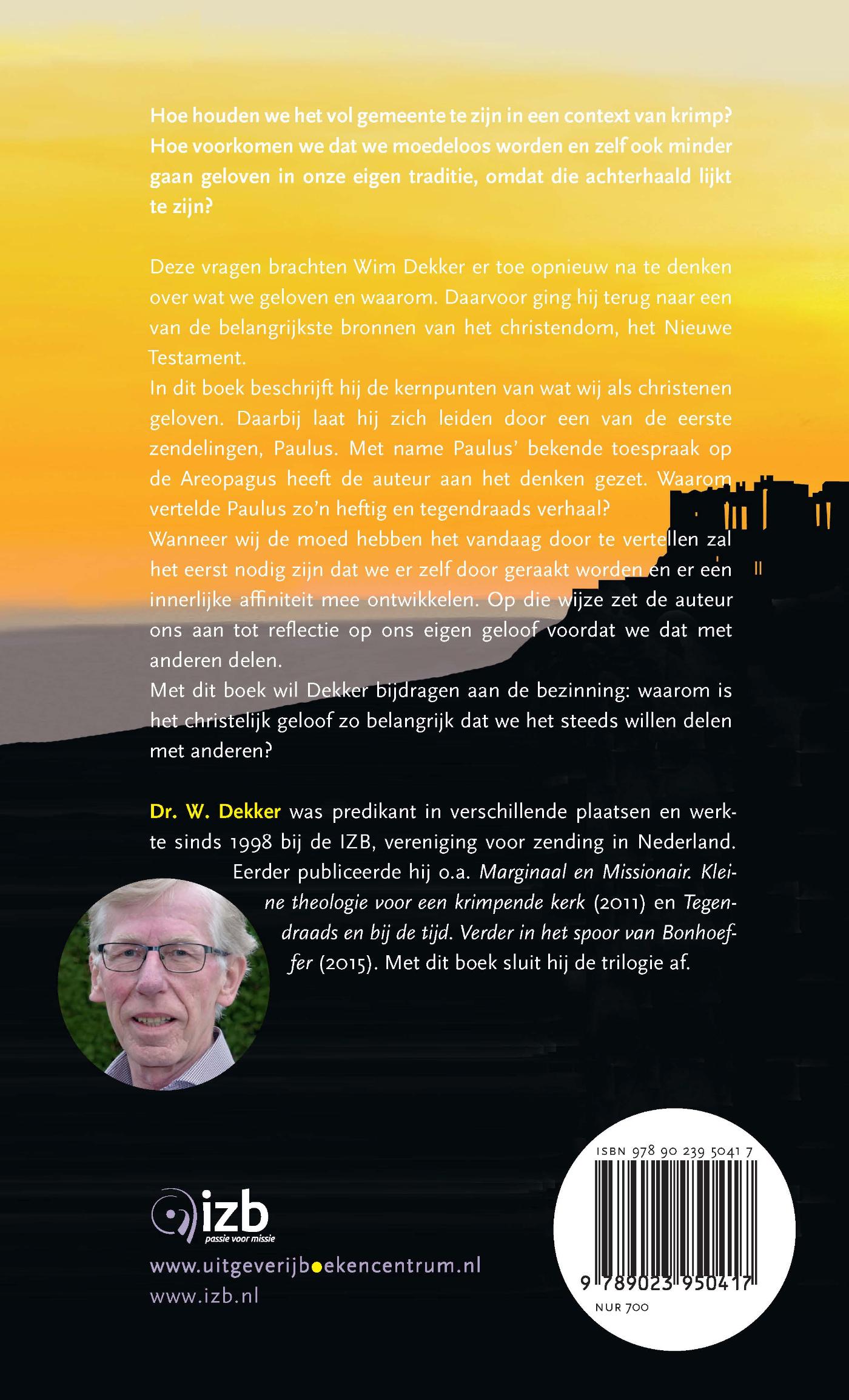 Achterkant van Verbonden en vervreemd