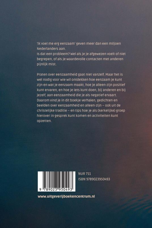 Achterkant van Als ik me eenzaam voel