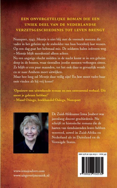 Achterkant van Het meisje uit het verscholen dorp