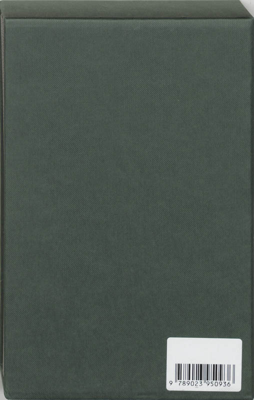 Achterkant van NBG-vertaling 1951