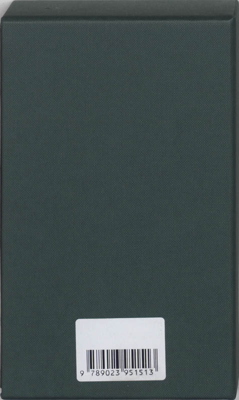 Achterkant van Bijbel NBG Liedboek Zwart kunstleer