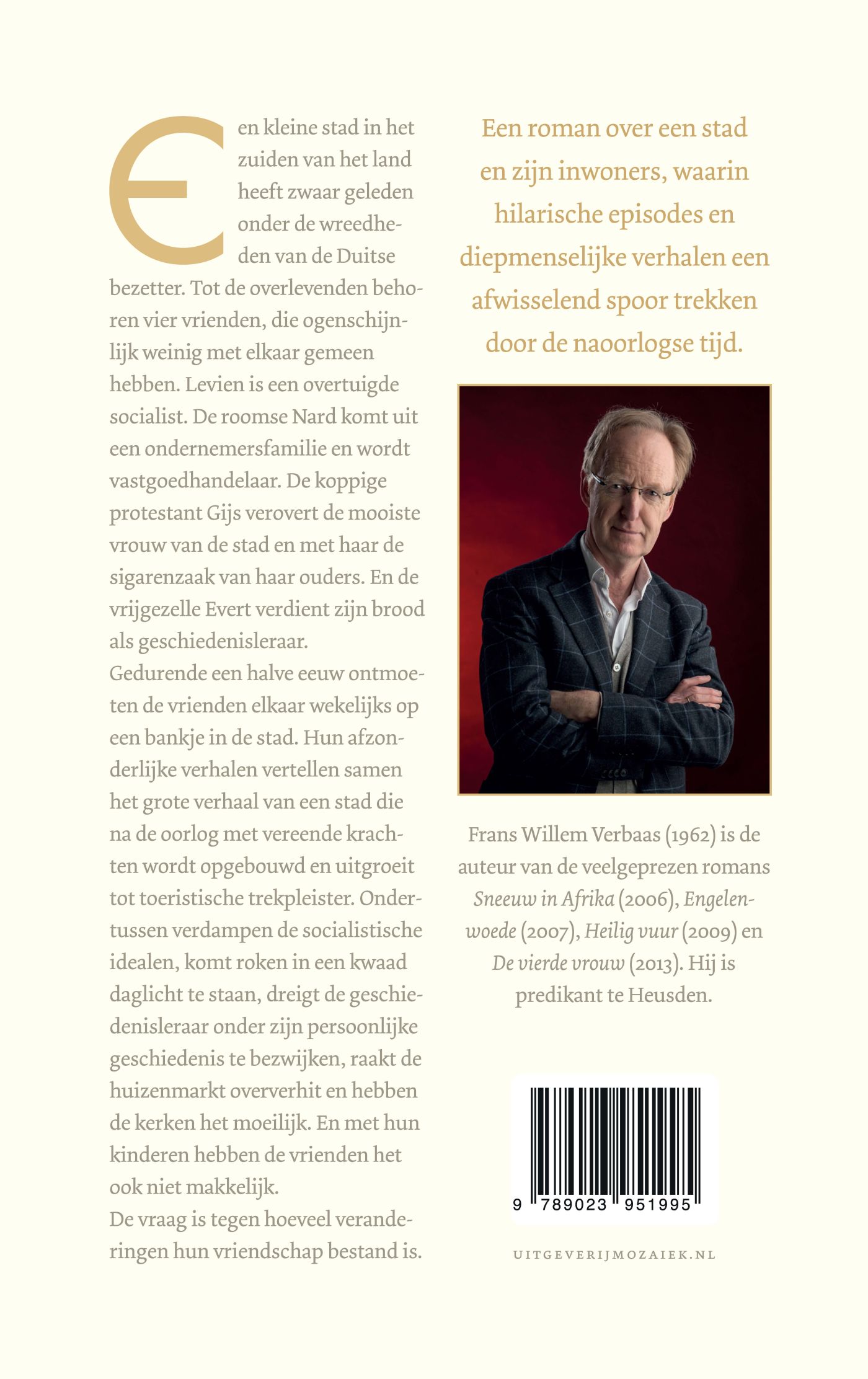 Achterkant van Mensen van licht en steen