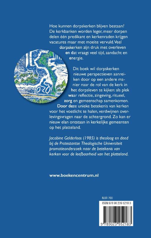 Achterkant van Sporen van God in het dorp