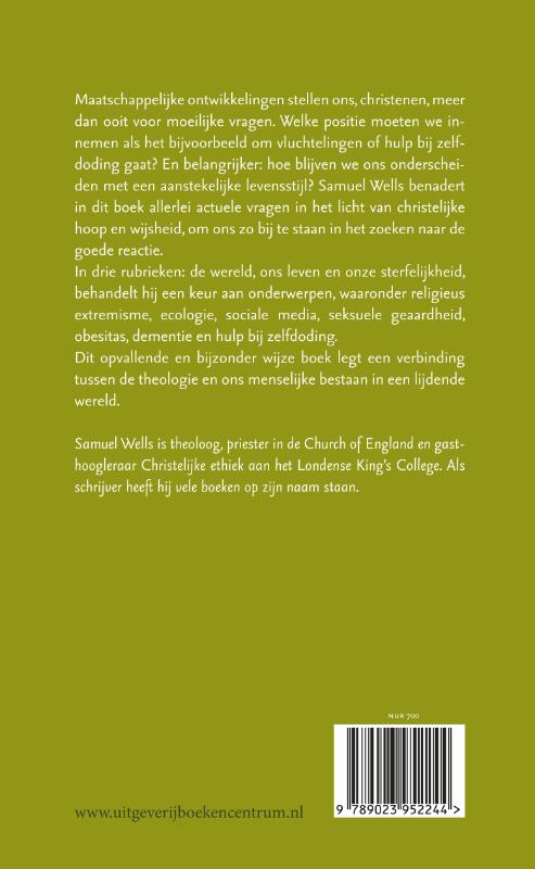 Achterkant van Hoe zullen we leven?