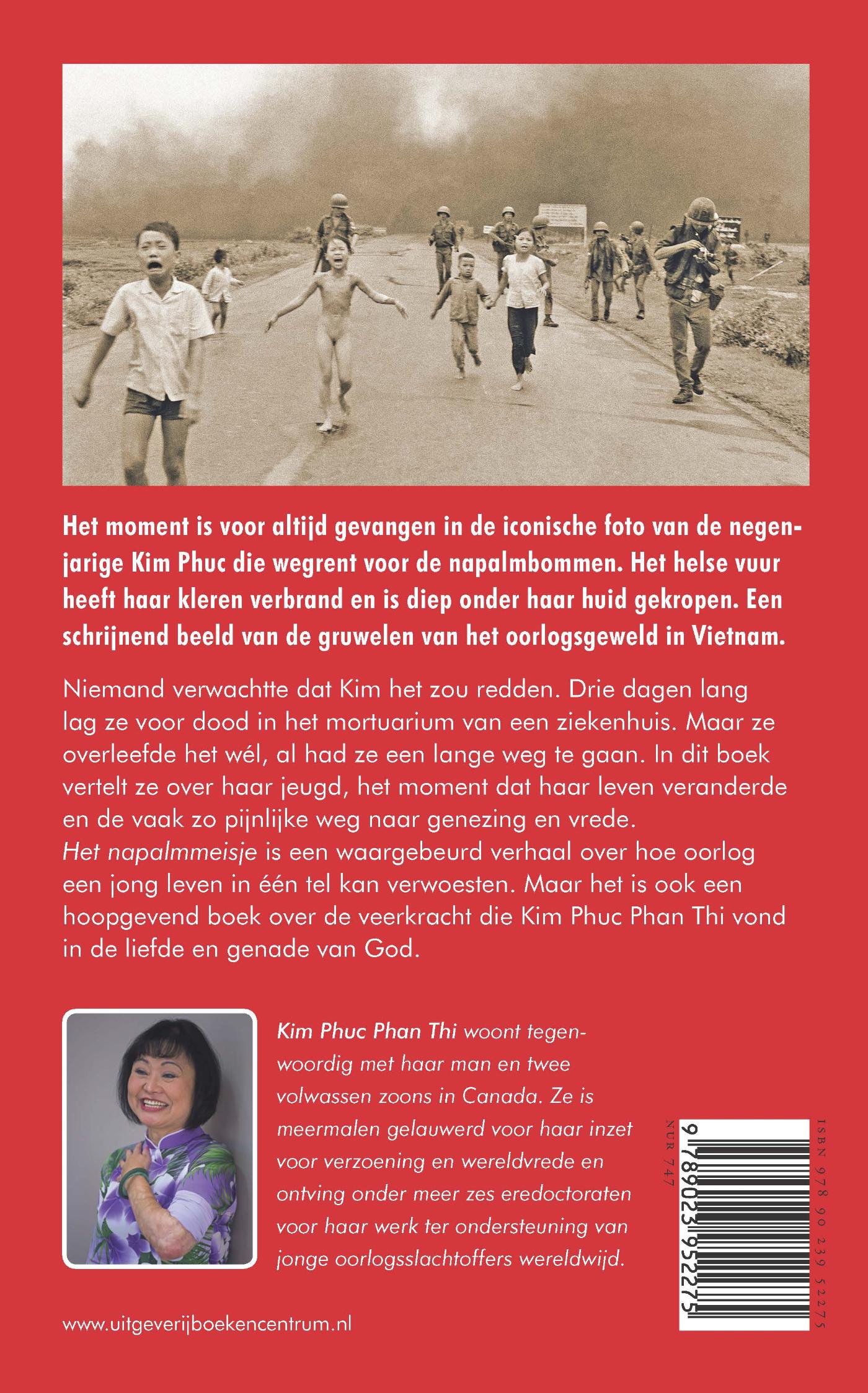 Achterkant van Het napalmmeisje