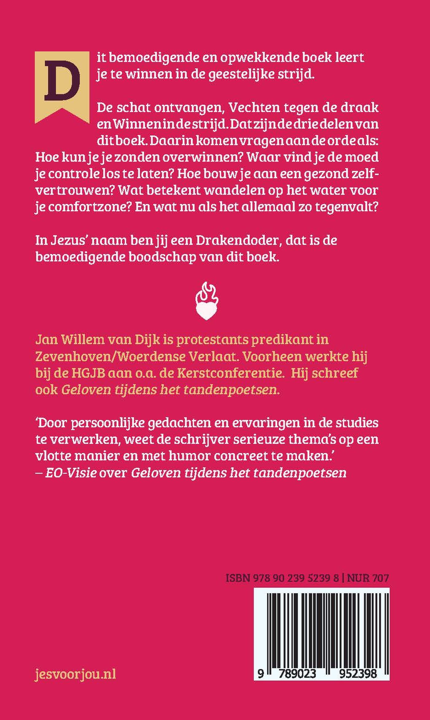 Achterkant van Jij bent een drakendoder