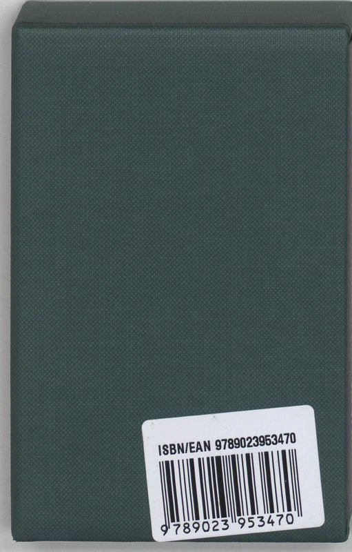 Achterkant van NBG-vertaling 1951