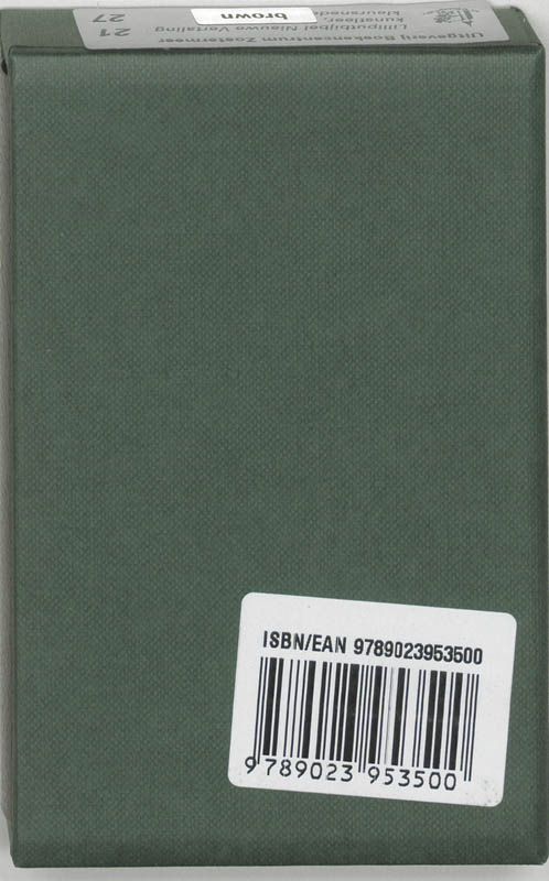 Achterkant van Lulliput Bijbel