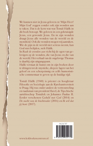 Achterkant van Raak de wonden aan