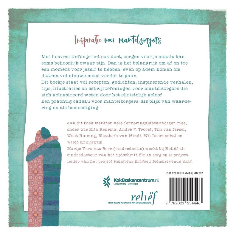 Achterkant van Met liefde zorgen