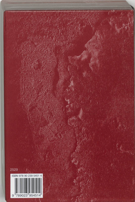 Achterkant van Liedboek classic r/r 2529 NBV