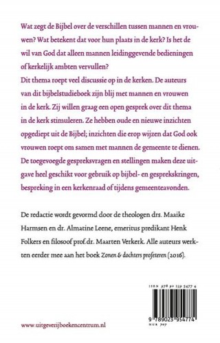 Achterkant van Samen met de vrouwen