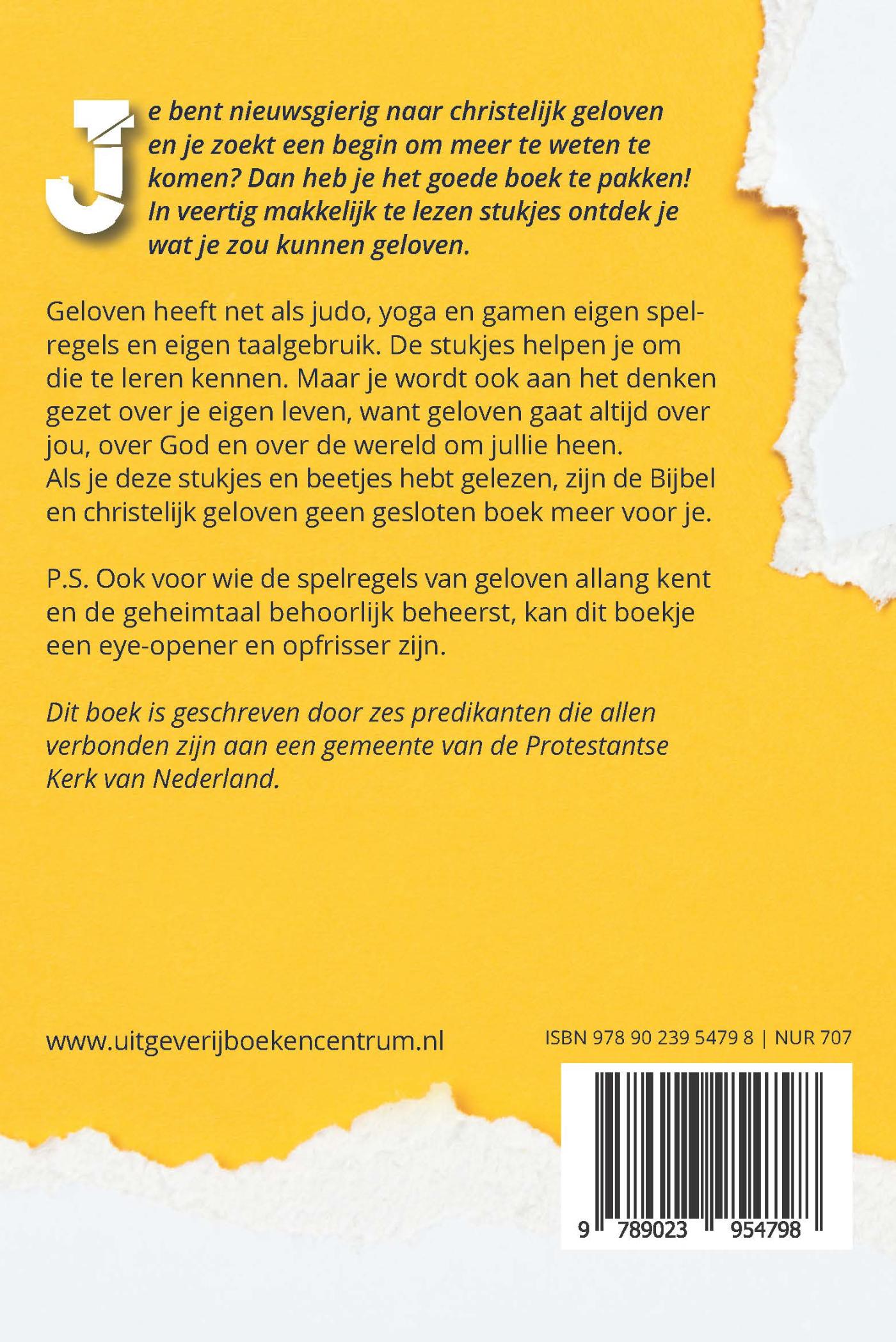 Achterkant van Stukjes en beetjes