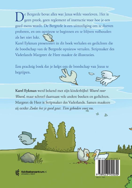 Achterkant van Vrij als de vogels