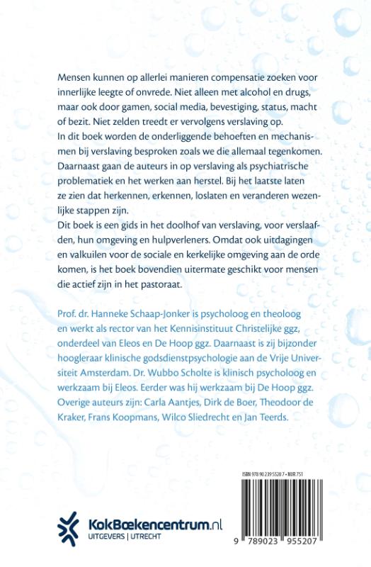 Achterkant van Van leegte naar liefde