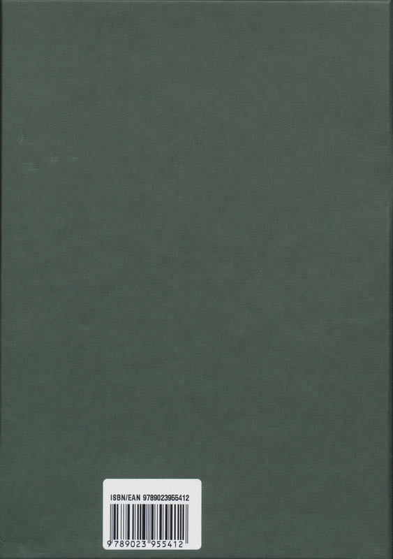 Achterkant van Zwart kunstleer