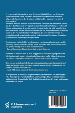 Achterkant van De nieuwe hemel en nieuwe aarde