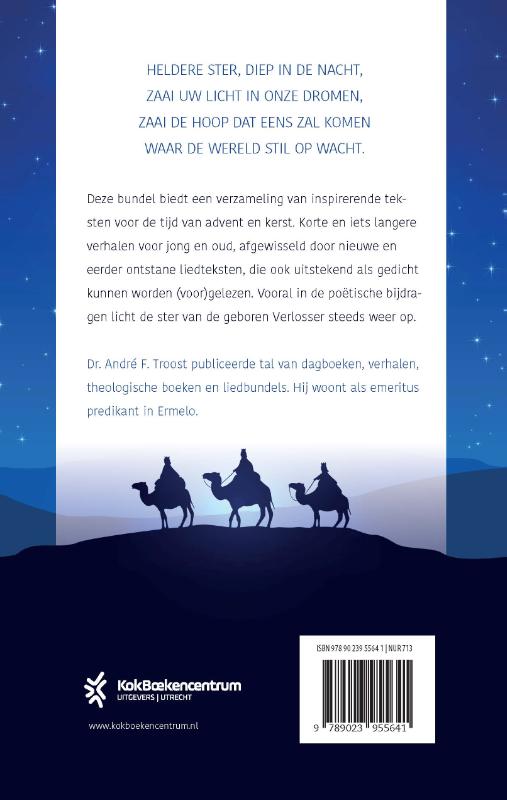 Achterkant van Als een ster is Hij verschenen