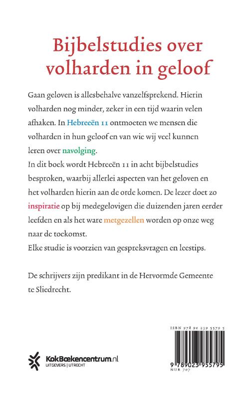 Achterkant van Volhouden!
