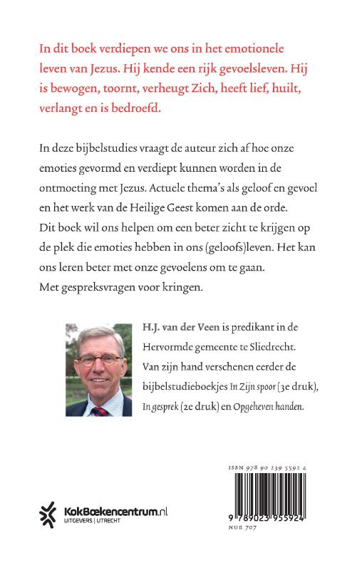 Achterkant van Jezus huilde
