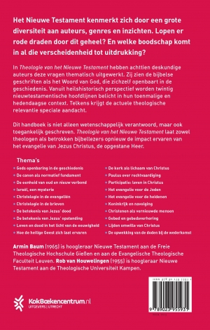 Achterkant van Theologie van het Nieuwe Testament