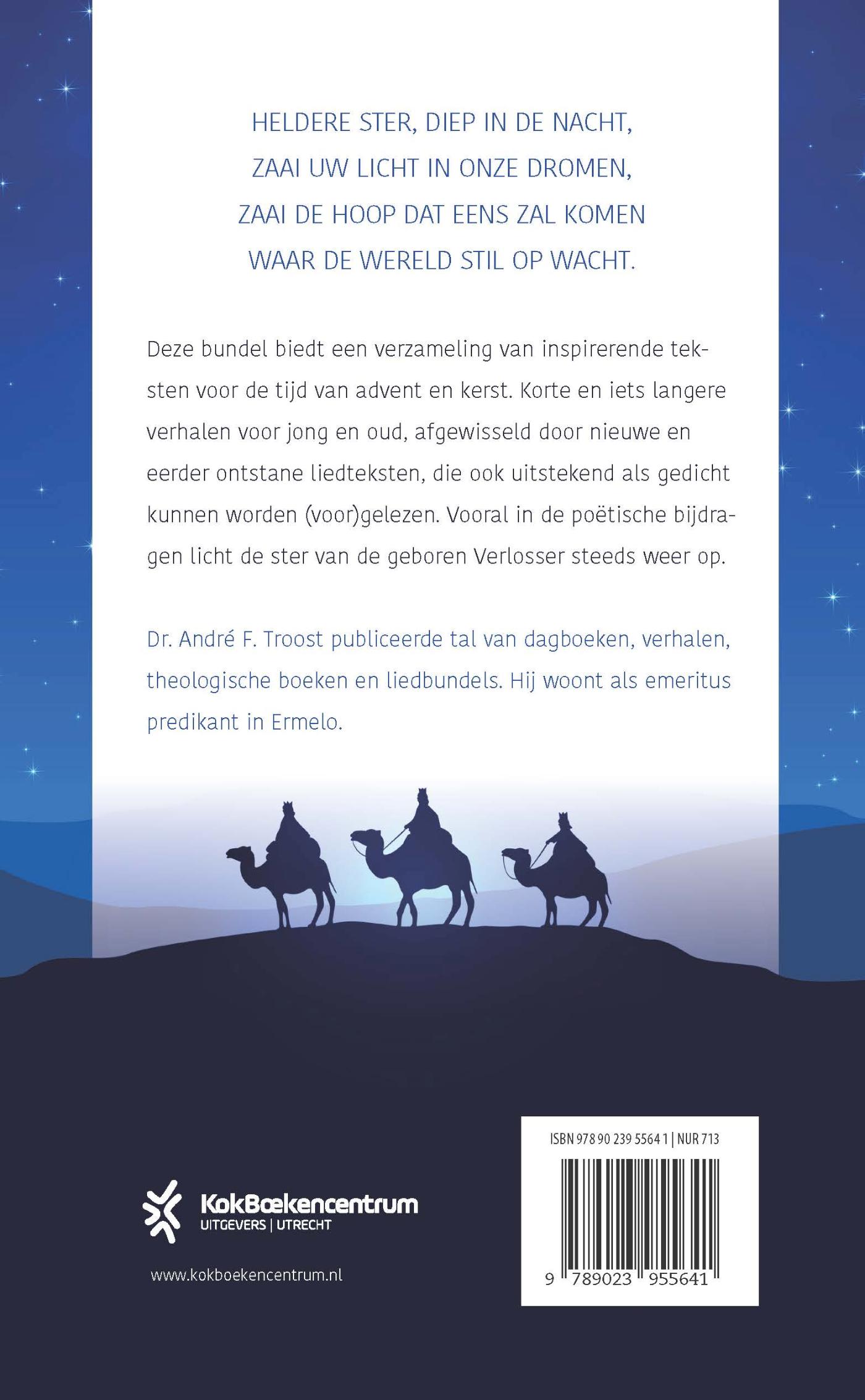 Achterkant van Als een ster is Hij verschenen
