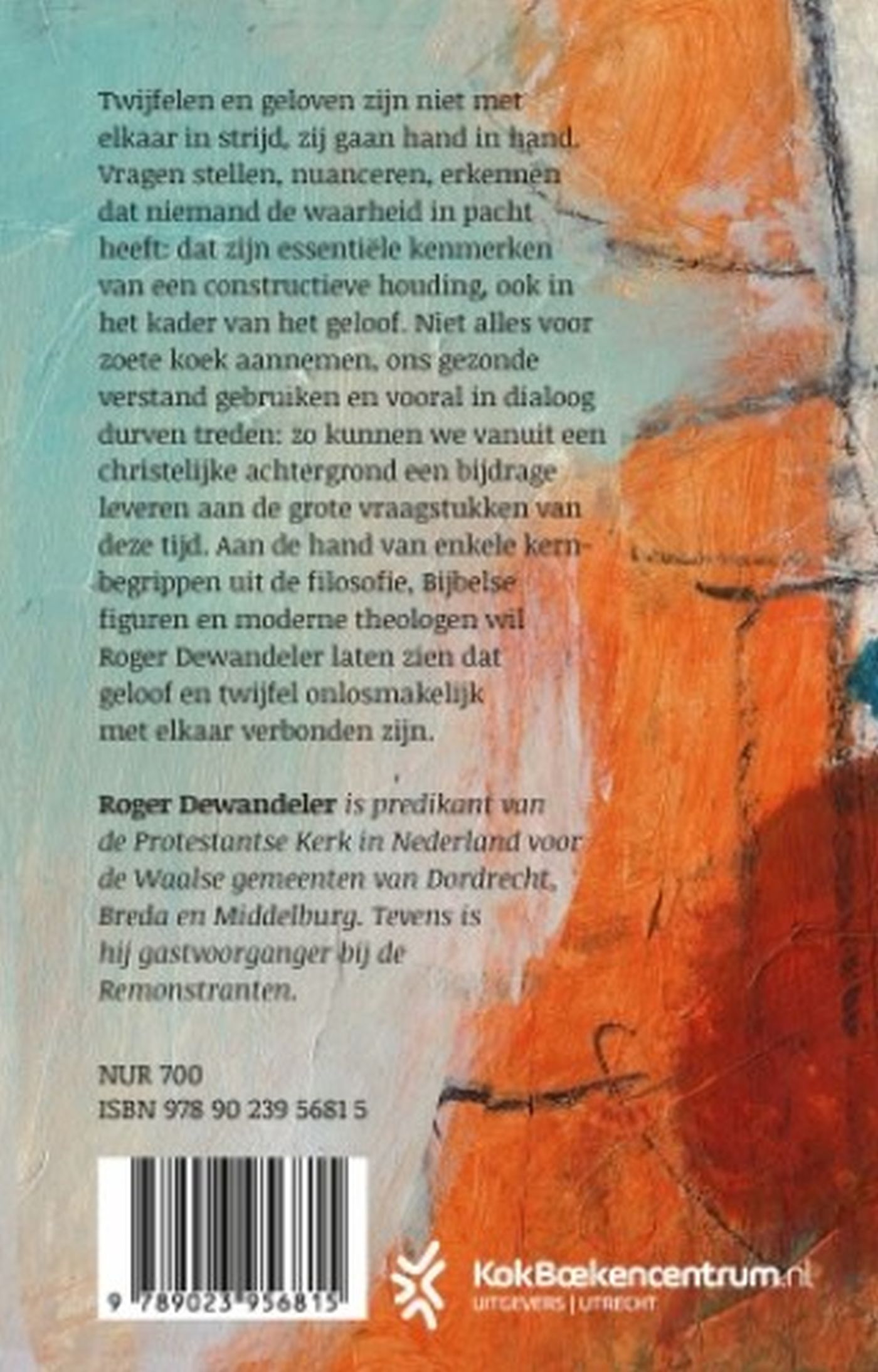 Achterkant van Spiritualiteit van de twijfel