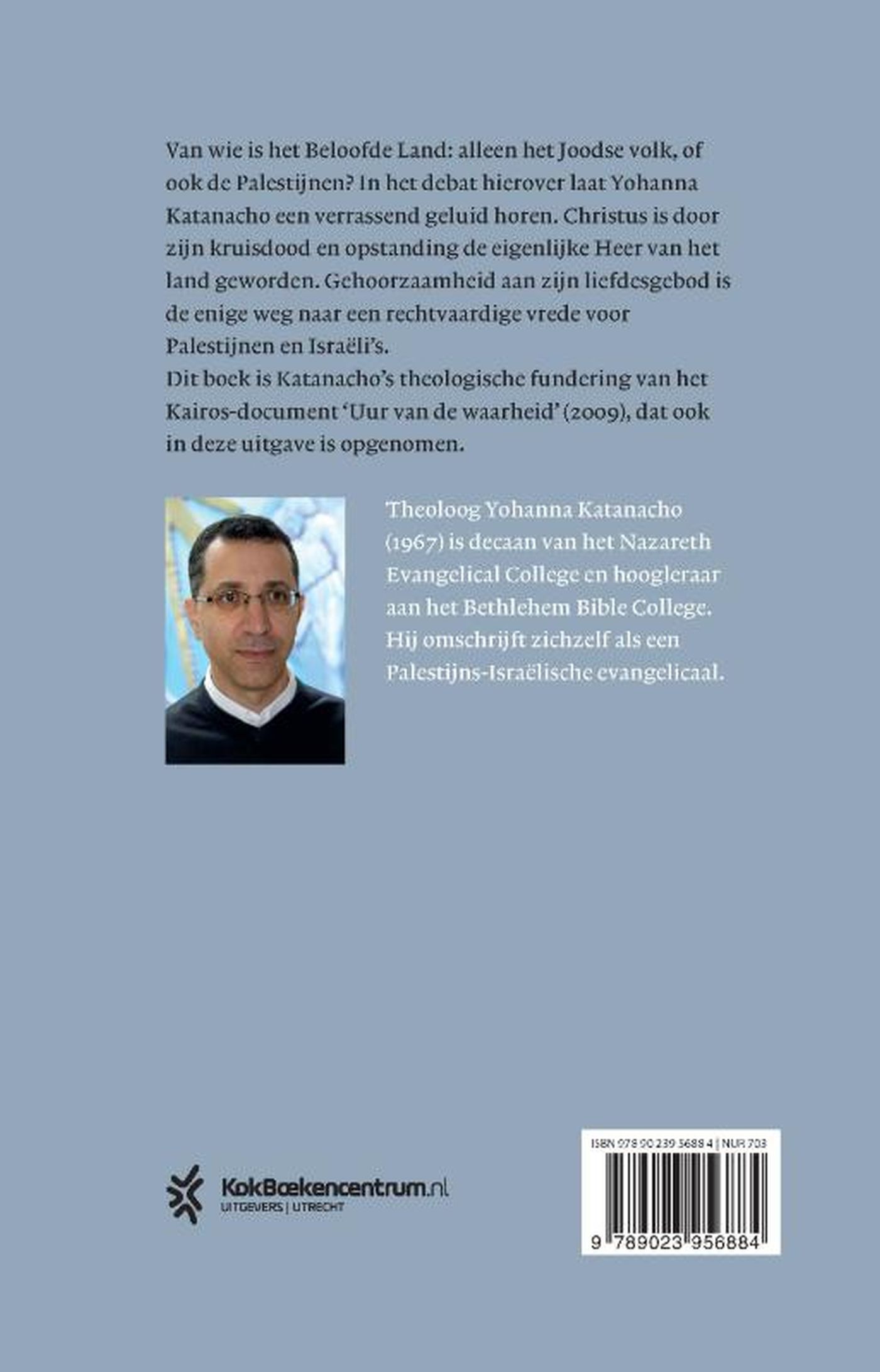 Achterkant van Het land van Christus