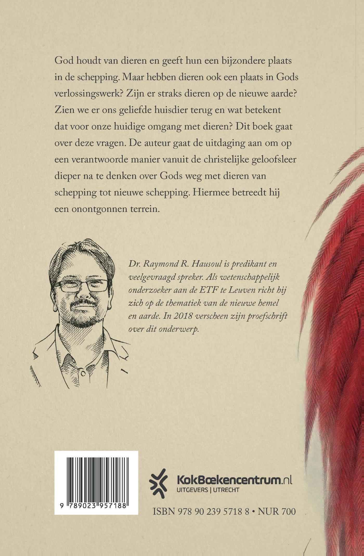 Achterkant van Gods toekomst voor dieren