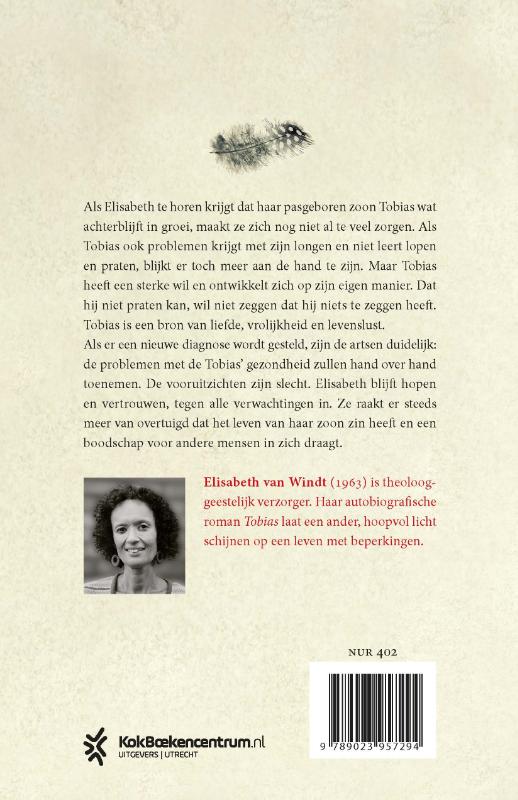 Achterkant van Tobias