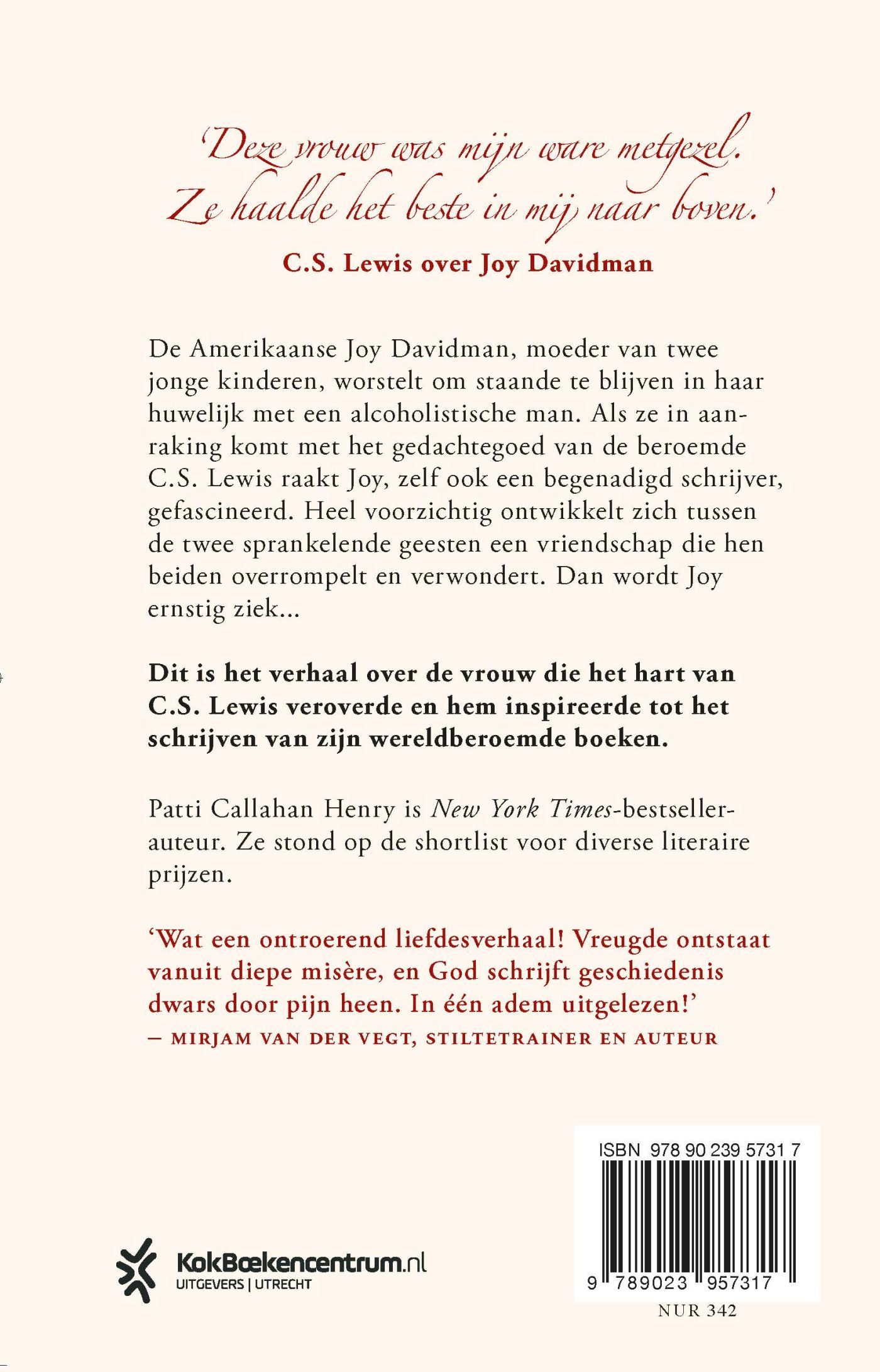 Achterkant van Joy