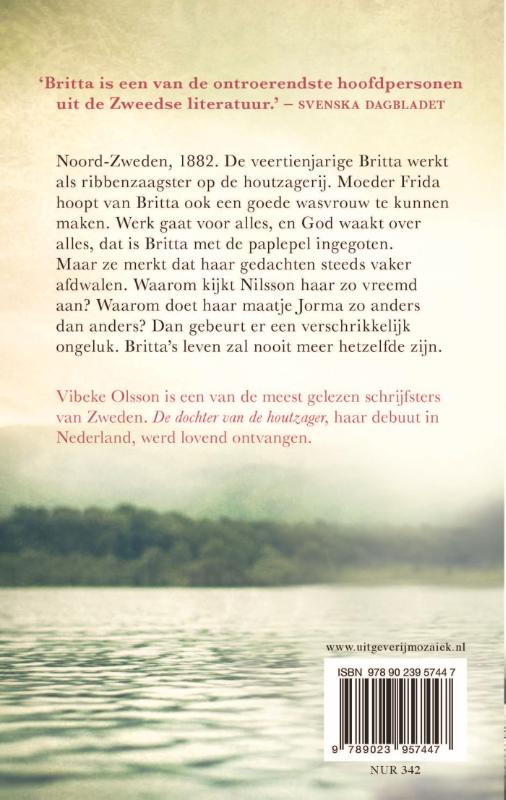 Achterkant van Het lied van de houtzagerij