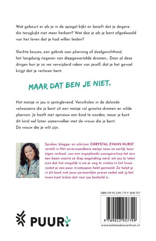 Achterkant van Het onverwoestbare meisje