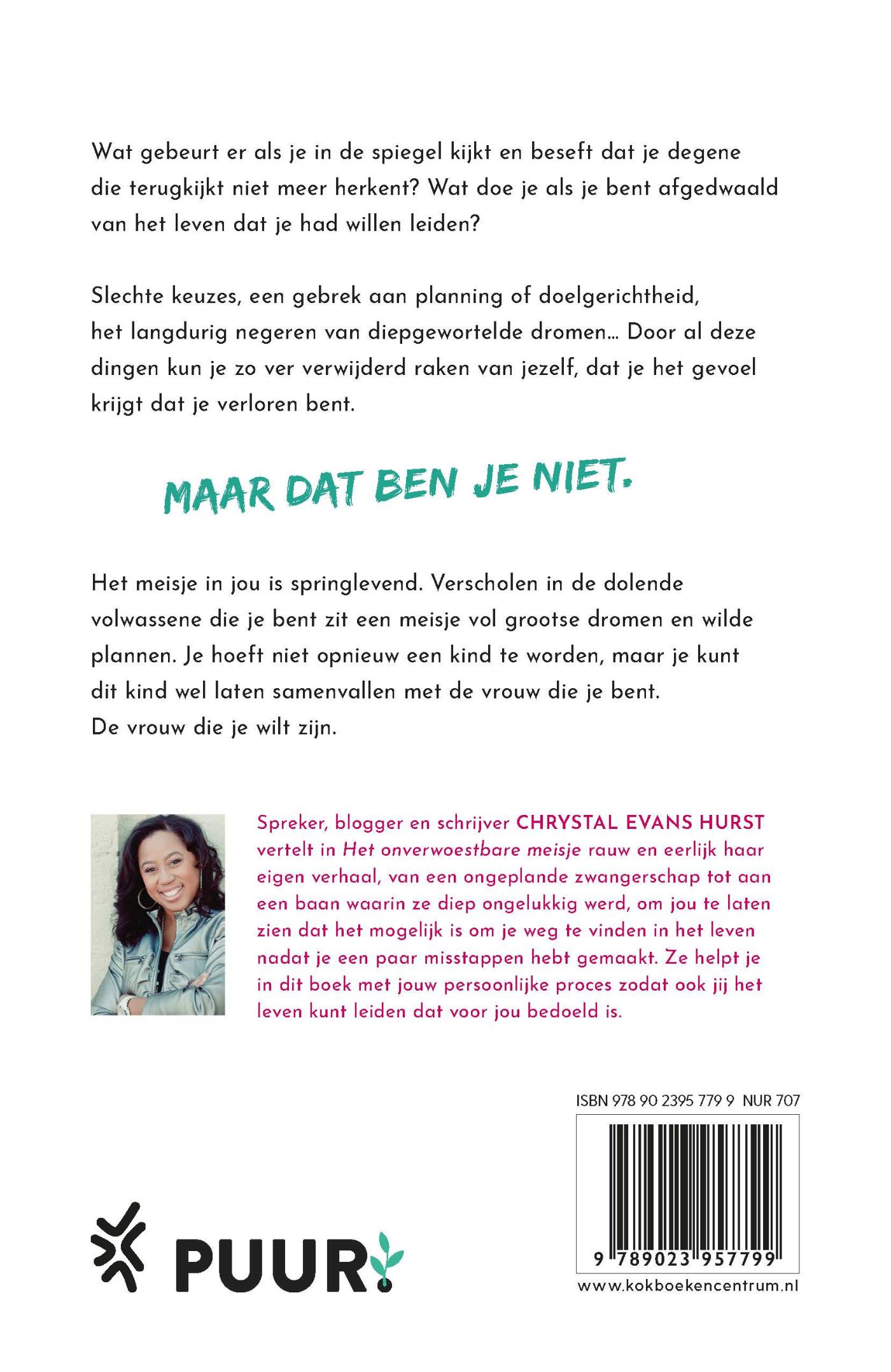 Achterkant van Het onverwoestbare meisje