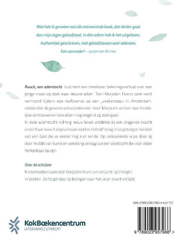 Achterkant van Ruach