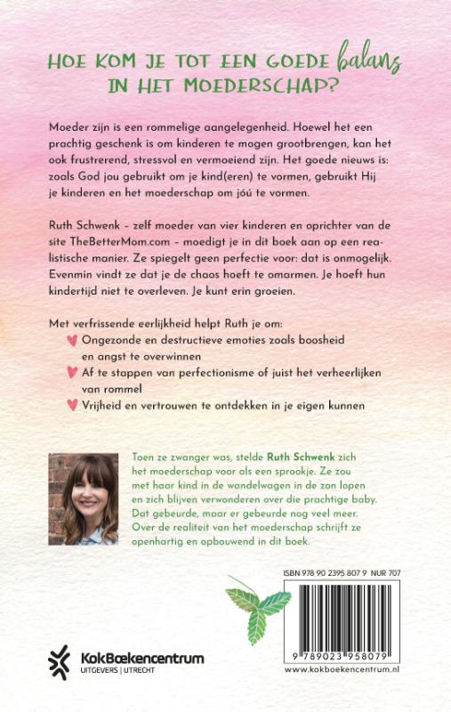 Achterkant van Happy mom