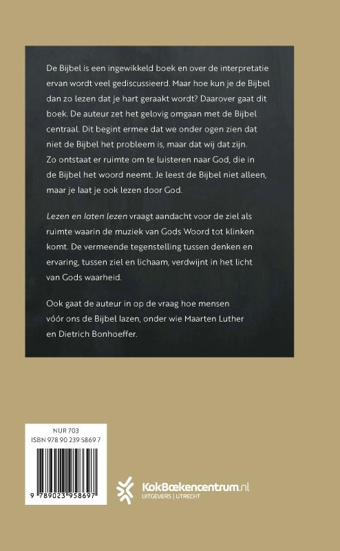 Achterkant van Lezen en laten lezen