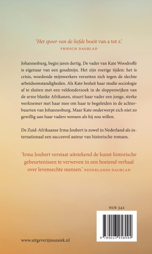 Achterkant van Het spoor van de liefde