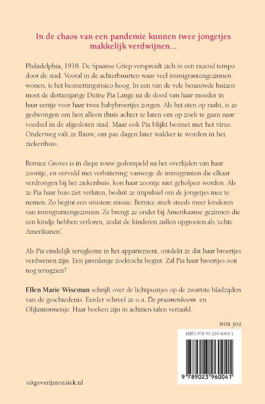 Achterkant van De wezenmoeder